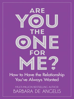 cover image of Are You the One for Me?